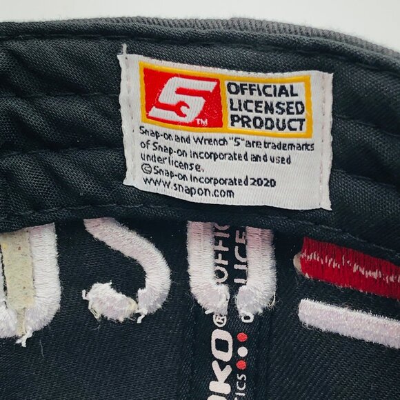 Snap-On Tools 100th Anniversary Adjustable Black Baseball Cap - Picture 8 of 9